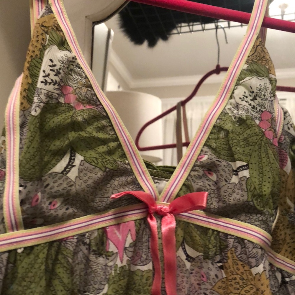 Free people “intimately” mesh nightgown